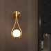 Настенное бра HOOP DROP WALL Bronze