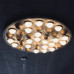 Потолочная люстра PIE D60 White/Light wood