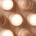 Потолочная люстра PIE D60 White/Light wood