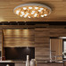 Потолочная люстра PIE D60 White/Light wood