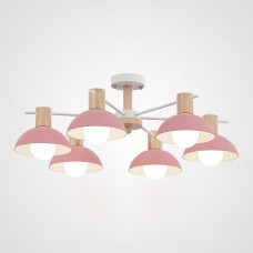Люстра на штанге DOS D68 Pink