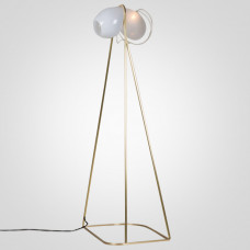 Торшер White glass trap floor lamp