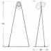 Торшер White glass trap floor lamp