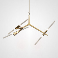 Люстра Агнес Chandelier Summer 6 Gold