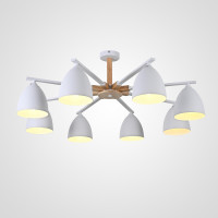 Потолочная люстра NOA 8 White by ImperiumLoft