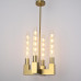 Люстра CANELLE Pendant lamp 4 Modern Brass