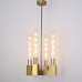 Люстра CANELLE Pendant lamp 4 Modern Brass