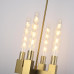 Люстра CANELLE Pendant lamp 4 Modern Brass