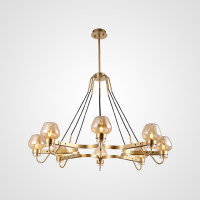 Люстра MONTALEMBERT by Studios 8 lamps Gold/Amber