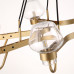Люстра MONTALEMBERT by Studios 6 lamps Gold/Amber