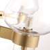 Люстра MONTALEMBERT by Studios 6 lamps Gold/Amber