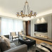 Люстра MONTALEMBERT by Studios 6 lamps Gold/Amber