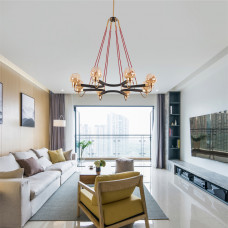 Люстра MONTALEMBERT by Studios 8 lamps Black/Amber