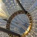 Потолочная люстра JACQUELINE WHITE SCONCE brass