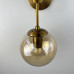 Бра Modo Sconce 2 Globes Gold