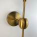 Бра Modo Sconce 2 Globes Gold