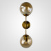 Бра Modo Sconce 2 Globes Gold
