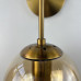 Бра Modo Sconce 2 Globes Gold
