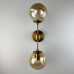 Бра Modo Sconce 2 Globes Gold