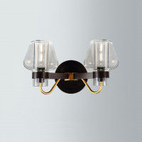 Бра MONTALEMBERT SCONCE L2 BY Studios Черный, Прозрачный