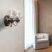 Бра MONTALEMBERT SCONCE L2 BY Studios Черный, Прозрачный