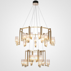 Подвесная кольцевая люстра KRISTEL D110 30 lamps