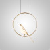 Подвесной светильник NOMI 3 gold black 3000К