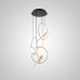 Подвесной светильник NOMI 1 gold black 3000К