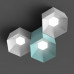 Потолочный светильник HEXAGON B H15 Blue