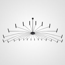 Люстра POP P40 Chandelier 24 lamps D180 Mod.A Black