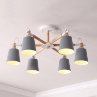 Люстра на штанге VARDA 6 lamps Grey