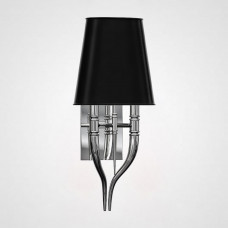 Настенный светильник Crystal Light Brunilde Ipe Cavalli H52 Silver/Black