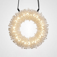 Подвесной светильник ROSLYN RING chrome D 40