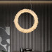Подвесной светильник ROSLYN RING chrome D 80