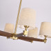 Люстра Jorgenson D85 Beige/Dark wood