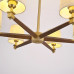 Люстра Jorgenson D85 Beige/Dark wood