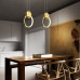 Подвесной светильник SIGHT brass