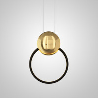 Подвесной светильник SIGHT black brass