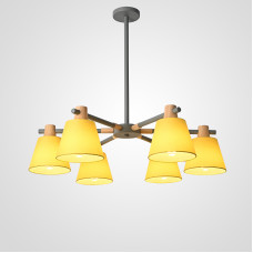 Потолочная люстра на штанге NATURA A YELLOW 6