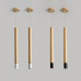 Подвесной светильник PIPE WOOD LONG