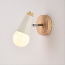 Бра DEER B White/Light wood
