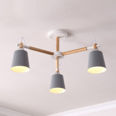 Люстра на штанге VARDA 3 lamps Grey