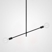 Люстра LF Studio Cliff Pendant 2 Black
