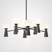Потолочная люстра ABELINA L16 Black White