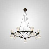 Подвесная люстра TRENTON L17 Black