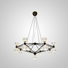 Подвесная люстра TRENTON L17 Black