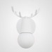 Бра с рожками DEER A White