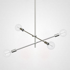 Люстра LF Studio Cliff Pendant 4 Chrome