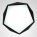 Потолочный светодиодный светильник GEOMETRIC White D50