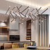 Люстра Dutti D0068 LED Chandelier Modern 14 black